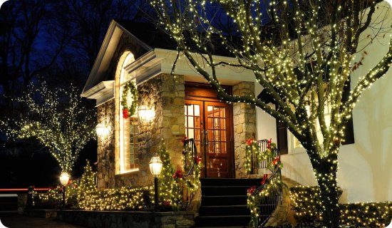 residential christmas light installation